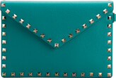 Thumbnail for your product : Valentino Garavani Rockstud Envelope Flap Wristlet Pouch