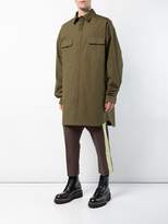 Thumbnail for your product : Rick Owens long-sleeve oversized shirt