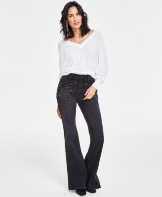 INC International Concepts Women's Flare Jeans