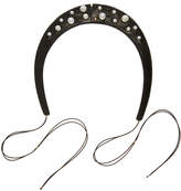 Thumbnail for your product : Colette Malouf Leather Tudor Headband