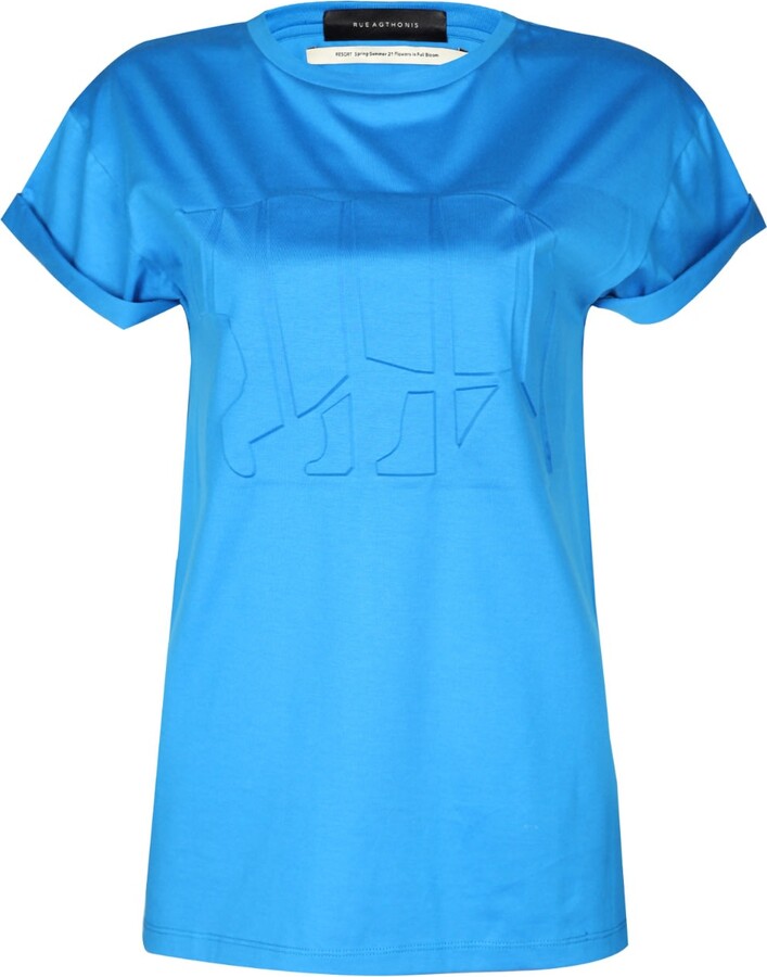 Rue Agthonis Blue Dos Top