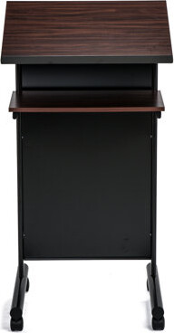 Audio-Visual Direct Wheeled Tabletop Lectern