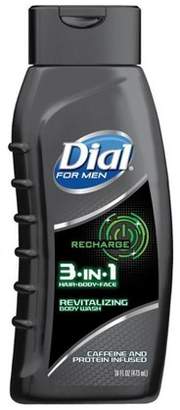 Dial For Men 3-In-1 Recharge Bodywash - 16oz