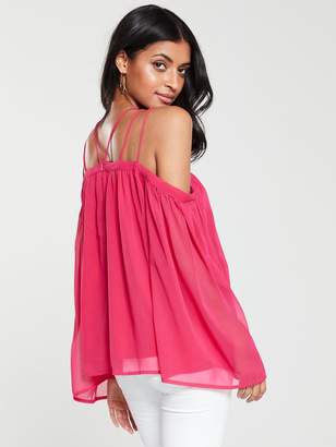 Very StrappySwing Top - Hot Pink