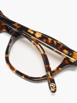 Thumbnail for your product : Garrett Leight Glyndon Square Acetate Glasses - Brown Multi