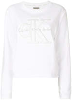 Thumbnail for your product : Calvin Klein Jeans Calvin Klein Jeans embroidered sweatshirt