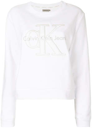 Calvin Klein Jeans Calvin Klein Jeans embroidered sweatshirt