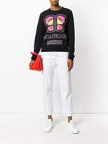 Thumbnail for your product : Moschino Boutique logo print sweatshirt
