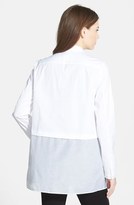 Thumbnail for your product : Lafayette 148 New York 'Neptune' Tiered Tunic Blouse