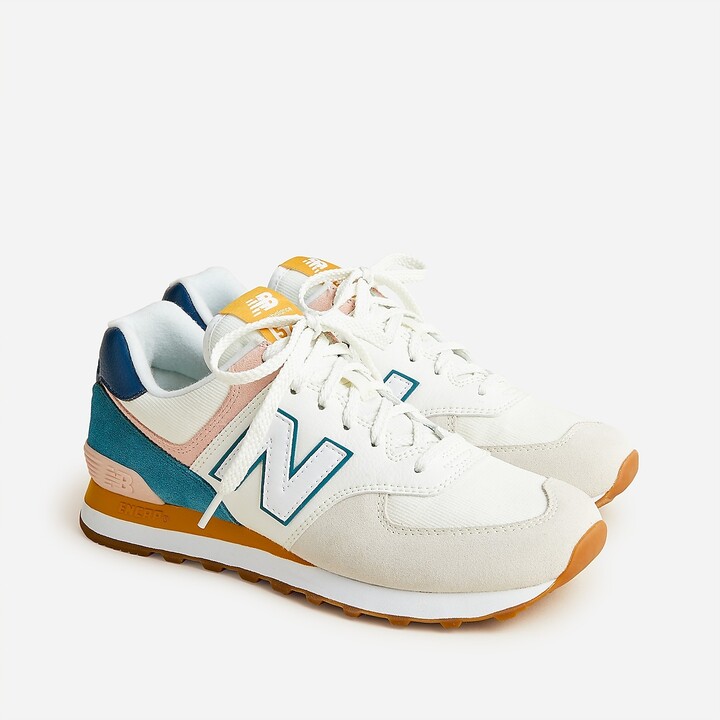 J.Crew New Balance® X 574 sneakers in colorblock - ShopStyle