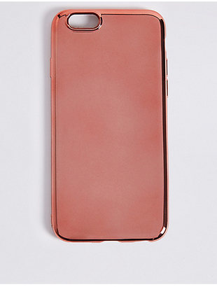 M&S Collection iPhone 6/6S Metallic Phone Case