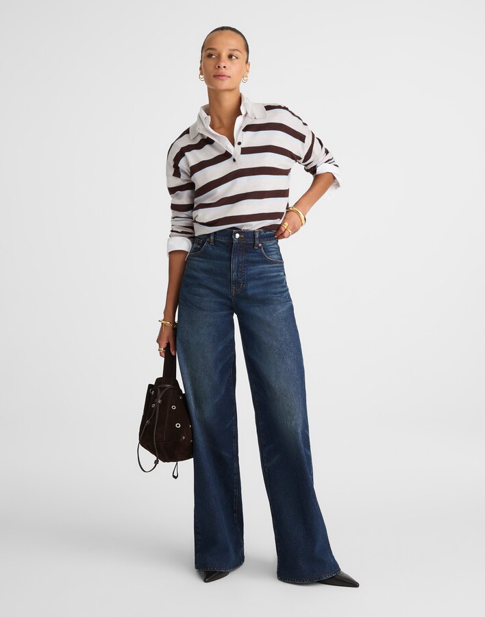 Madewell The Petite Superwide-Leg Jean