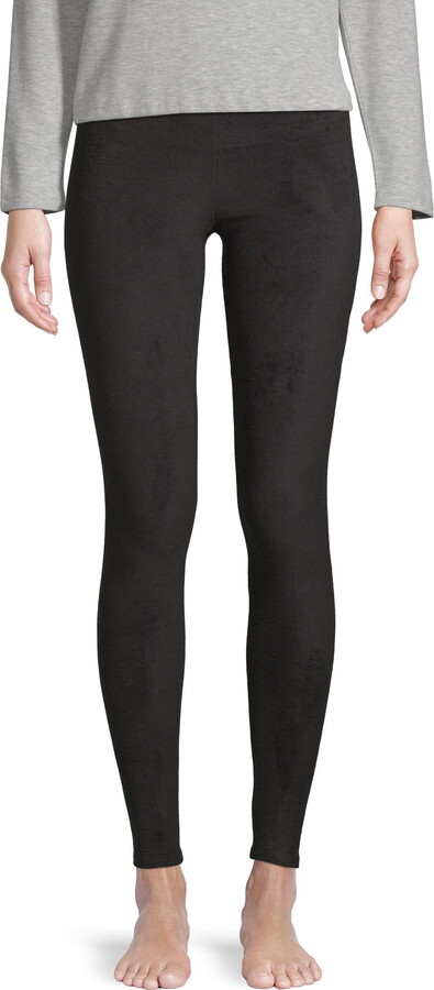 ClimateRight by Cuddl Duds Stretch Fleece Women’s Natural Rise Base Layer Legging, Sizes XS to 4X