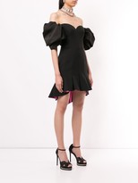 Thumbnail for your product : Alexander McQueen Peplum Hem Off-Shoulder Dress