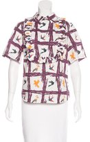 Thumbnail for your product : Stella Jean Printed Short Sleeve Top