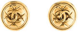Thumbnail for your product : Chanel CC Quilted Clip On Earrings