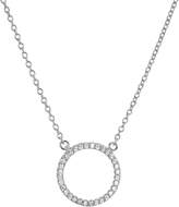 Thumbnail for your product : Aqua Sterling Silver Circle Pendant Necklace, 15 - 100% Exclusive