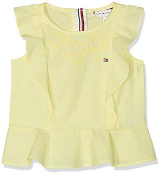 Tommy Hilfiger Baby Girls' Endearing Embroidered Top S/s Vest