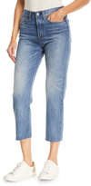 Thumbnail for your product : Levi's Premium Partners in Crime Wedgie-Icon Fit Straight-Leg Jeans w/ Raw-Edge Hem