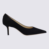 Thumbnail for your product : Jimmy Choo Black Suede Love 65mm Pumps