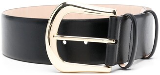 B-Low the Belt Buckle-Fastened Leather Belt