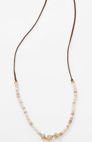 Thumbnail for your product : J. Jill Long shell & beads necklace
