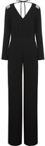 Thumbnail for your product : Saloni Maie embellished crepe jumpsuit