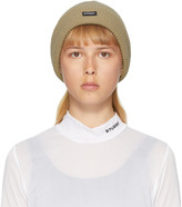 Thumbnail for your product : Stussy Khaki Patch Cuff Beanie