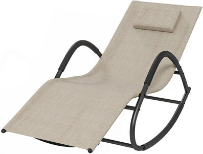 Wrought Studio Outdoor Rocking Chair Resistant Rocking Chair