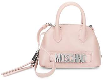 Moschino Women's Dome Leather Satchel