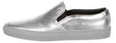 Thumbnail for your product : Common Projects Woman by Metallic Slip-On Sneakers
