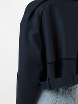 Thumbnail for your product : KHAITE Krista cropped cotton jacket