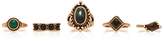 Thumbnail for your product : Forever 21 Antique Faux Stone Ring Set