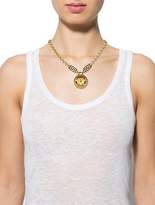 Thumbnail for your product : Versace Crystal Icon Medusa Necklace