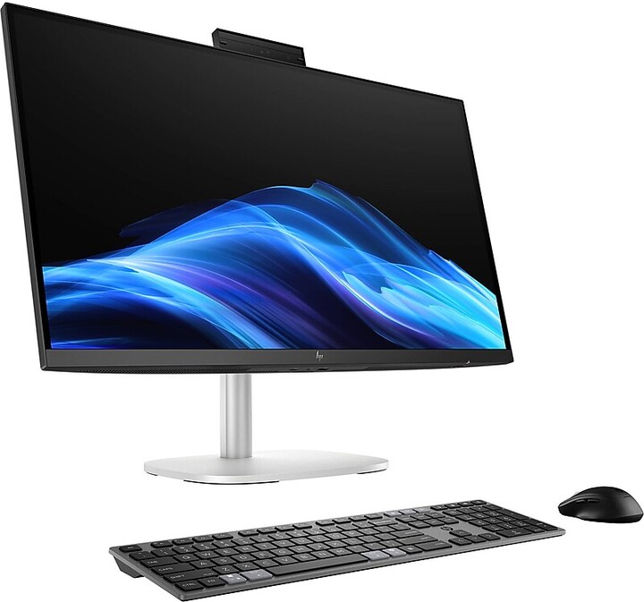 HP EliteStudio 8 G1i All-in-One Desktop Computer, Intel Core Ultra 7, 16GB RAM, 512GB SSD, Windows 11 Pro, Mouse & Keyboard