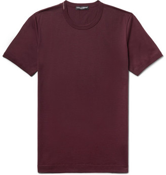 Dolce & Gabbana Slim-fit Cotton-jersey T-shirt