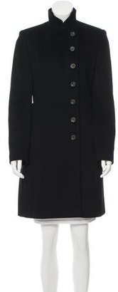 Alexander McQueen Cashmere Double-Breasted Coat