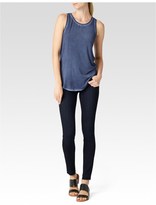 Thumbnail for your product : Paige Georgina Tank - Vintage Dark Ink Blue