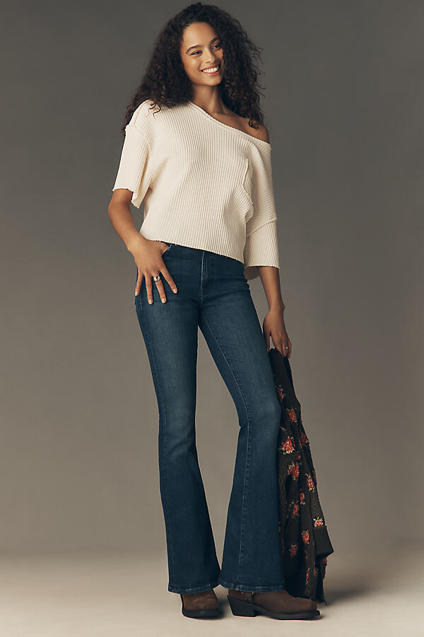 Mother The Weekender Mid-Rise Flare Jeans