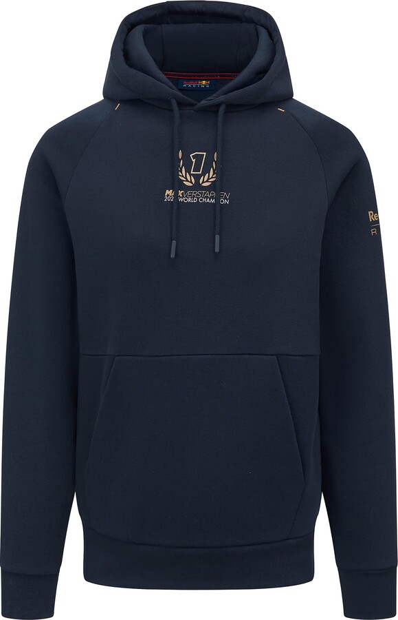 Fuel For Fans Red Bull Racing F1 Men's Special Edition Max Verstappen Champion Tribute Hoodie