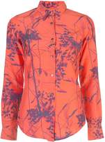 Thumbnail for your product : MONICA Sara Roka leaf printed blouse