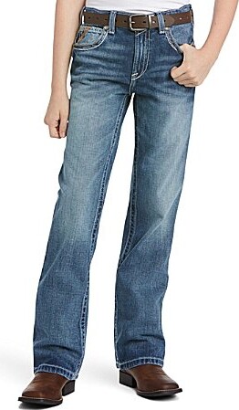 Ariat Big Boys B4 Relaxed Coltrane Bootcut Denim Jeans