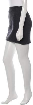 Nina Ricci Virgin Wool Mini Skirt
