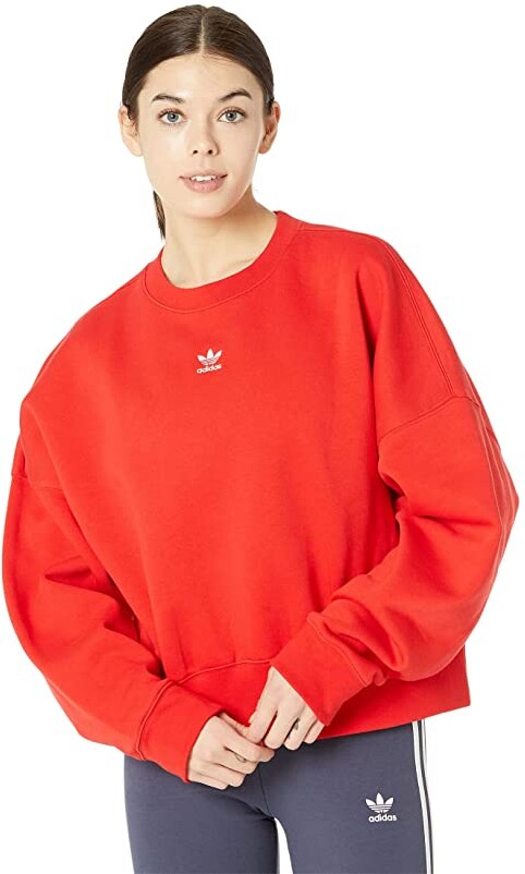Red Adidas Hoodie | Shop the world's largest collection of fashion 