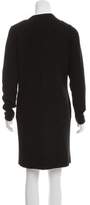 Thumbnail for your product : Versace Wool Longline Cardigan