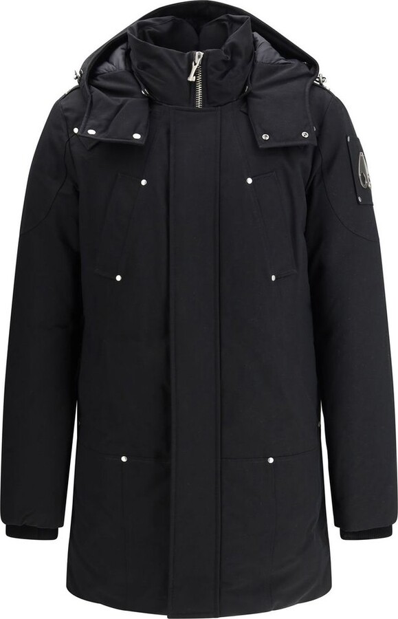 Moose Knuckles Hooded Zip-Up Parka