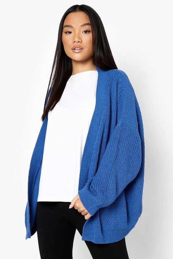 mango contrast edge cardigan