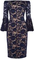 Thumbnail for your product : Eliza J Lace off the shoulder bodycon dress