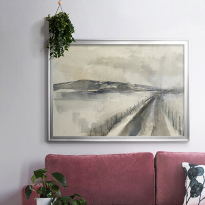 Wexford Home Vanishing Pathway II Framed On Canvas Print