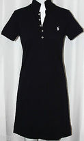 Thumbnail for your product : Ralph Lauren Blue Label Ralph Lauren Womens Sport Blue Polo Mesh Shirt-Dress Size Medium